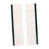 2Pcs Monitor Memo Boards Portable Fashion Acrylic Screen Mounted Memo Pads