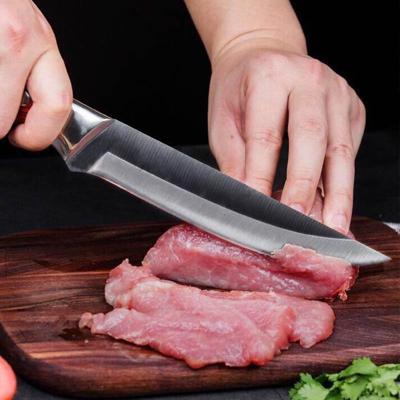 Knife Chef Made of Stainless Steel, Kitchen Knife, Kitchen Knife, Sharp Knife, Hunting Knife, Kitchen Tool