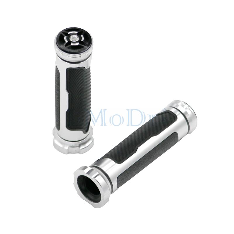 LMoDri Universal 7/8'' 22MM Motorcycle Handle Grips Racing Handlebar Grip for KTM Honda Kawasaki Yamaha Suzuki Ducati