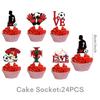 CR7 World Cup Star Fan Party Set: Plates, Cups, Napkins, Tablecloth, Banner & Decorations.