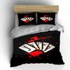Playing cards with blood. Bedding sets Duvet cover sets Duvet covers Pillowcases(1 * Duvet Cover 2 * Pillowcases, without duvet insert)