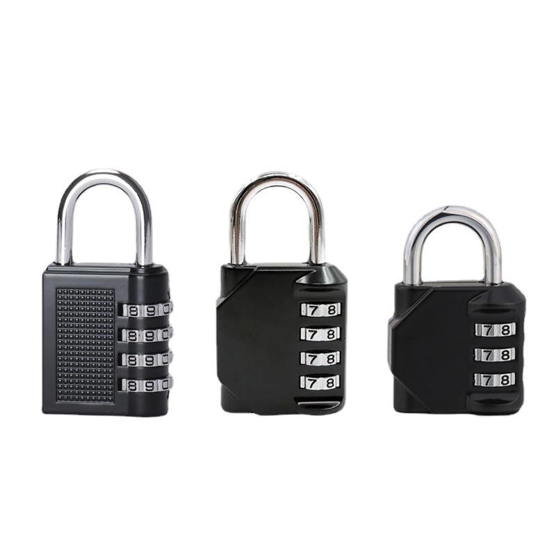 Metal Combination Padlock for Suitcases, Backpacks, Gym Lockers, Doors, and Windows - Zinc Alloy Anti-theft Lock.