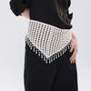 Exotic Hollow Out Lace Shawl Countryside Style Crochet Flower Scarves Elegant Fart Curtain  Female