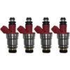 4Pcs JS21-1 16600-86G00 16600-86G10 Auto Fuel Injector Compatible With Nissan D21 1990-1994 2.4L Pickup 1995 2.4L