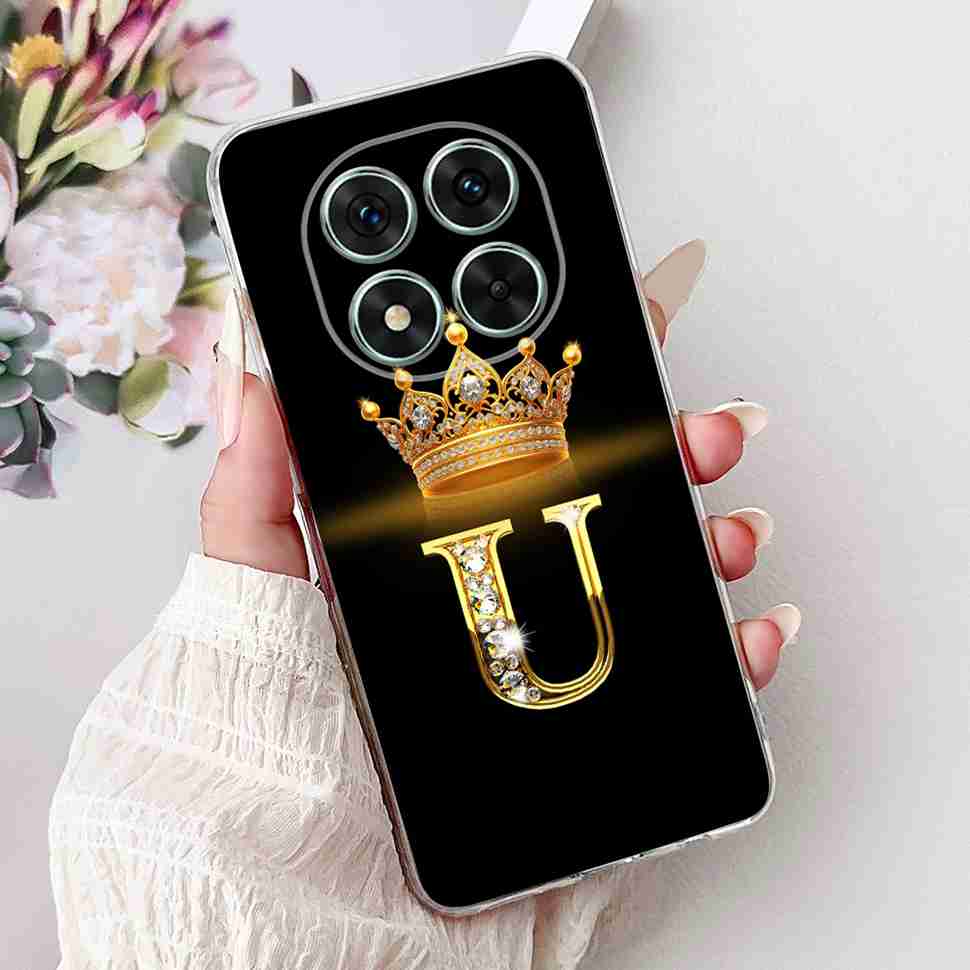 For Redmi Note14 Pro 5G Casing 6.67" Diamond Letter Back Cover Soft Silicone Cases For Xiaomi Redmi Note 14 Pro 5G Coque Fundas