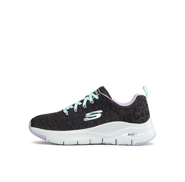 Skechers Skechers Arch Fit Comfy Wave Sneakers Grey