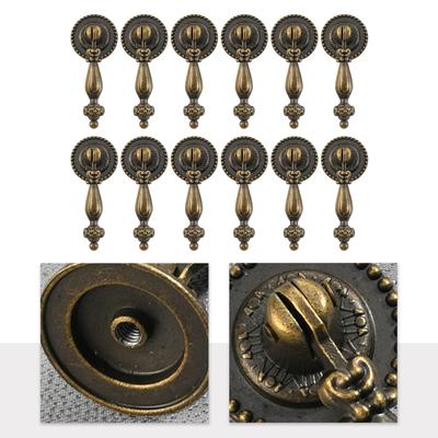 Antique Retro Cupboard Pull Handles Metal Antique Brass Wardrobe Kitchen Drawer Cabinet Door Handle Furniture Knobs Accessories