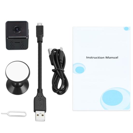 Mini Security Camera 1080P Rechargeable WiFi Audio Video Recording Nanny Surveillance Camera