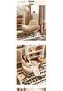 Adult Recliner Rocking Chair: Indoor Leisure Sofa for Living Room or Balcony
