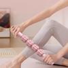 4-Wheel Massage Stick Leg Beautizer with Cylindrical Handle Ring Stick Deep Tissue Trigger Point Rapid Recovery