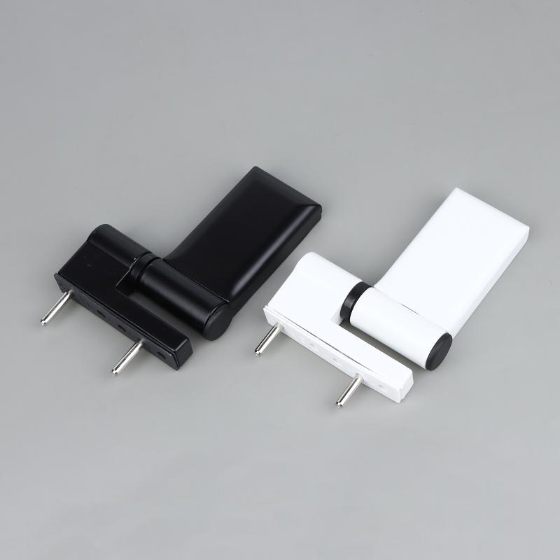 Adjustable Door Flag Hinge Triad with Aluminium Buffer for Double Glazing Doors