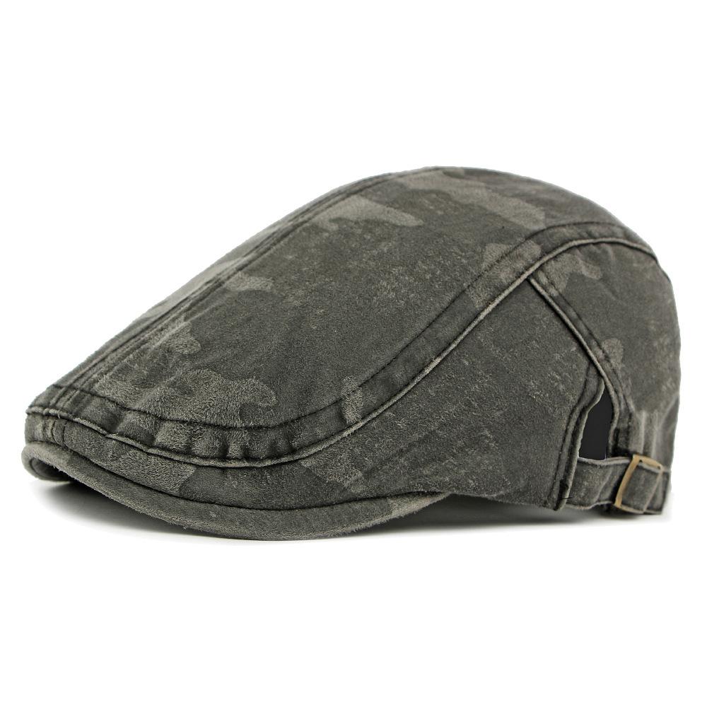 Spring Autumn Beret Men Camouflage Forward Cap