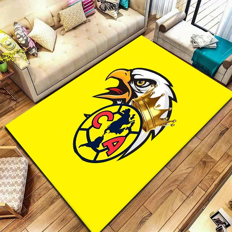 America Football Club Carpet Rug for Living Room Bedroom Home Sofa Decoration,Kids play Non-slip Floor Mat