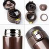 Stainless Steel Thermal Mug Bouncing Cover Double Wall Insulation Thermo Cup Temperature Retention large Capacity Coffee Mug