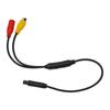 CVBS RCA 4-Pin Camera Signal Harness Car Male To Female Connector Cable Backup Camera DVR Wire Harness