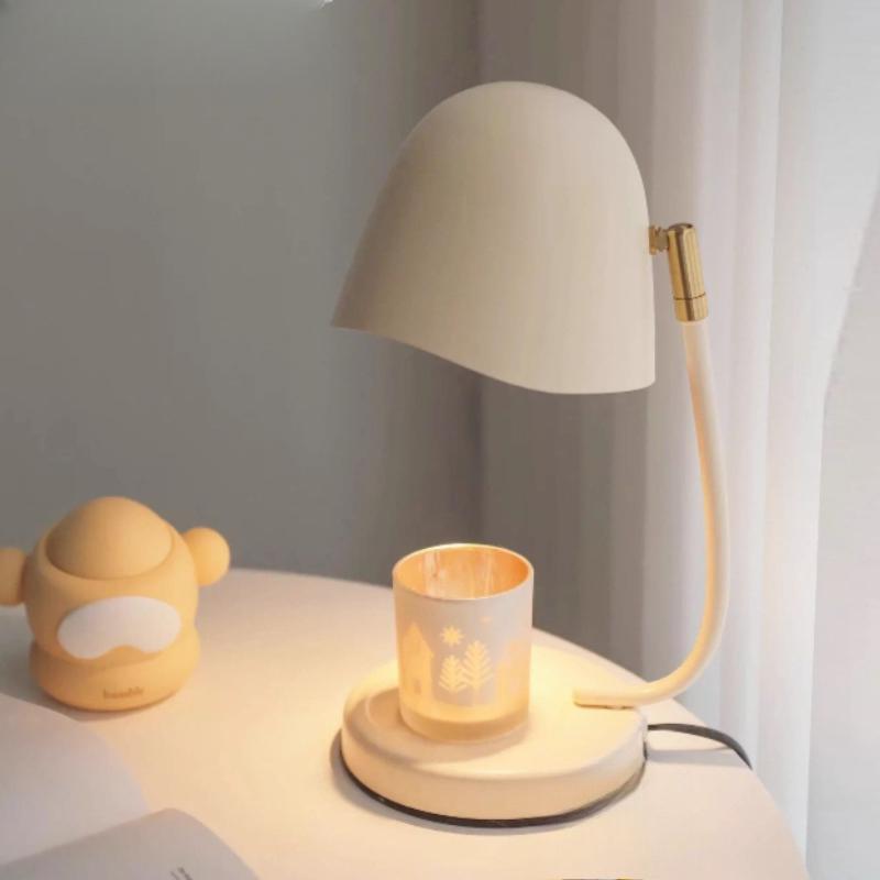 

Cream with An Ancient Style Home Bedside Candle Light Timed Eggshell Gift Recommendations Rongzhu Expanded Incense Lamp Modern Conventional switch&EU Plug