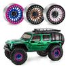 Alumimum Alloy 2.2 Inch Beadlock Wheel Rims for 1/10 SCX10 90046 AXI03007 TRX4 TRX6 VS4-10 Gen7 Gen8 MST CFX D90 RC Crawler Car