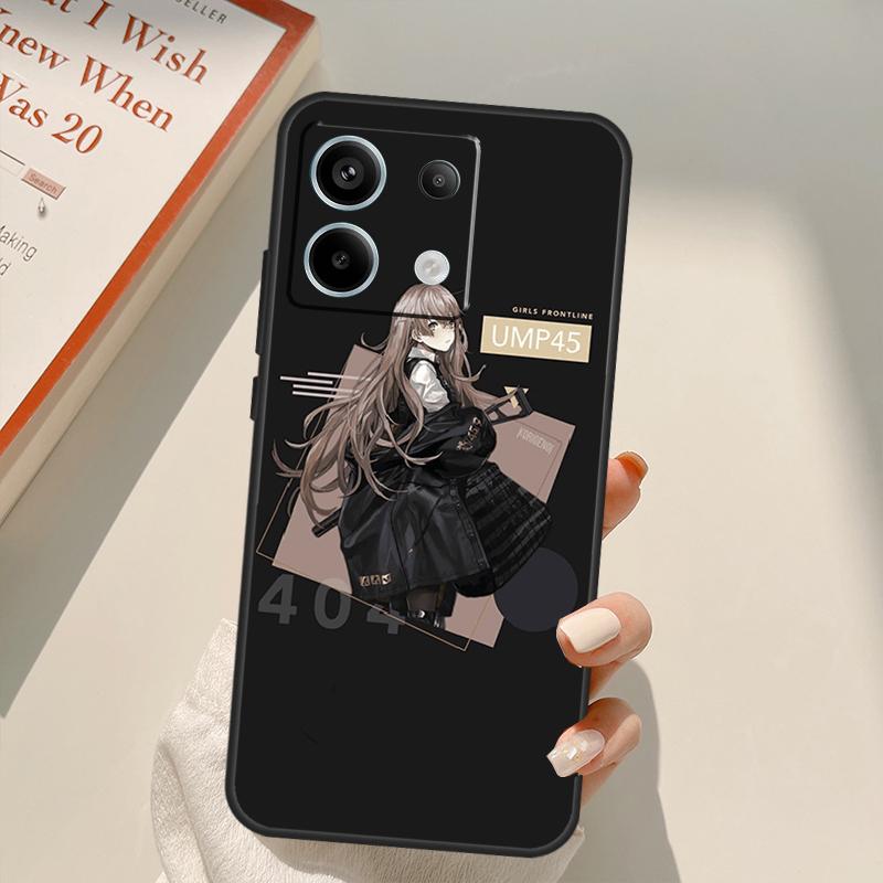 Girls Frontline Game Funda For Xiaomi Redmi Note 13 10 11 12 14 15 Pro Plus Case For Redmi 15 15C 13C 12C 10C 14C