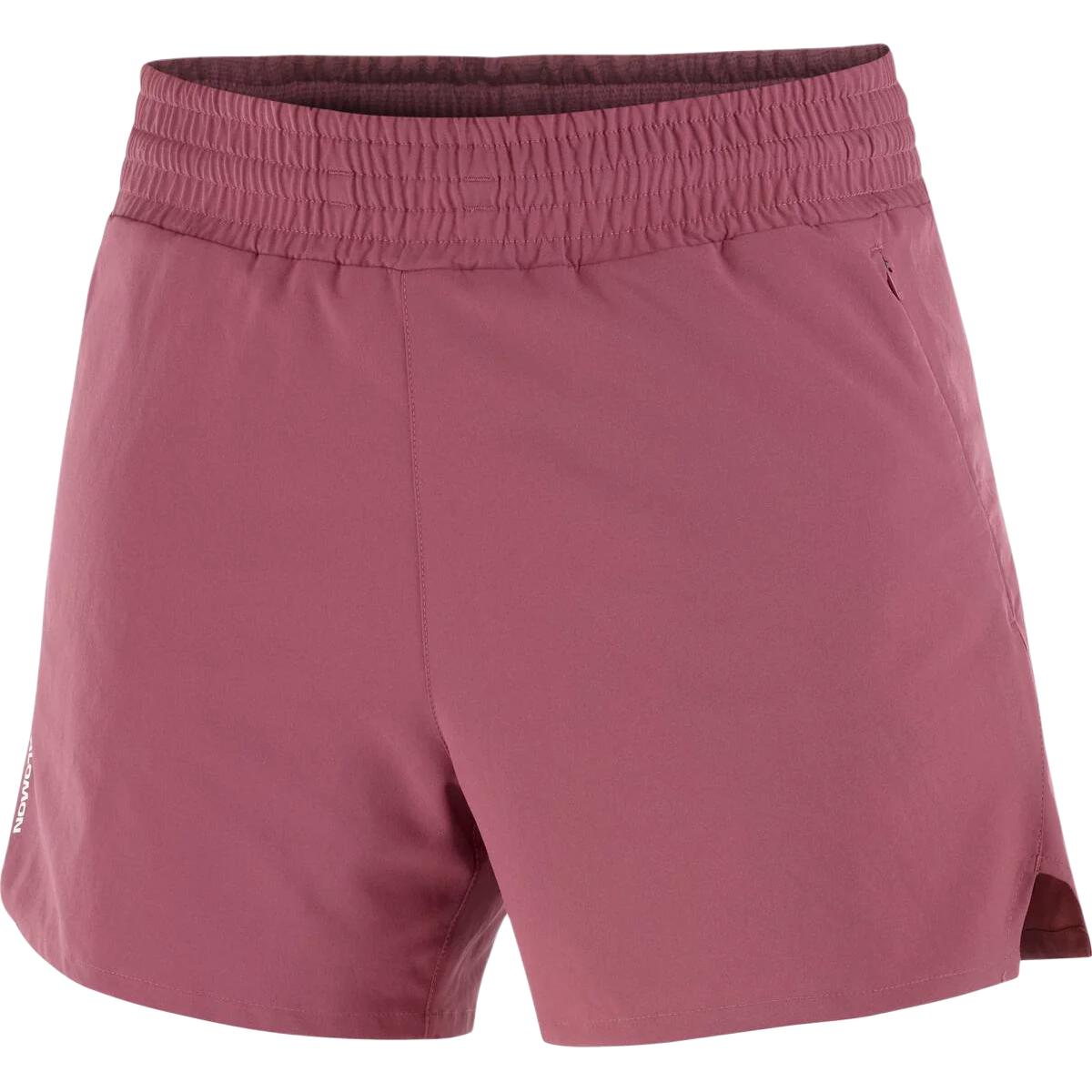 Salomon Solid Color Pocket Loose Fit Shorts Women shorts LC2656000 XS