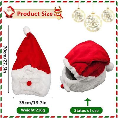 Christmas Biker Helmet Cover Santa Claus Illustration with Nativity Scene Holiday Riding Essential Festive Motorbike Accessory