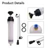 Automobile Engine Oil Pump High-efficiency Vacuum ManualSuction InjectorType Engine CoolantTransfer Semi Transparent 500cc1500cc