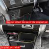 For Mitsubishi Delica D:5  2024 2025 ABS Plastic Central Control Drawer Storage Box Privacy Item Cover Interior Accessories