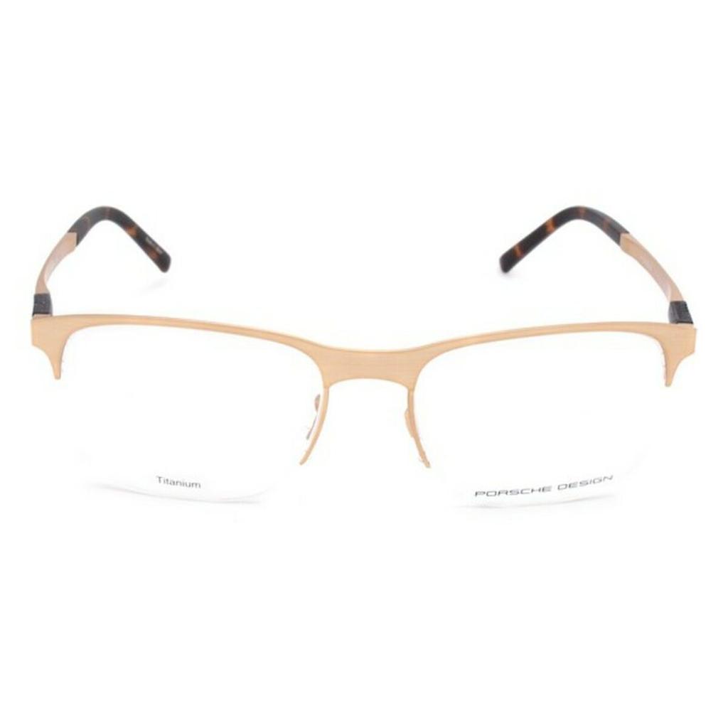 Men' Spectacle Frame Porsche P8322-B Golden Ø 54 Mm