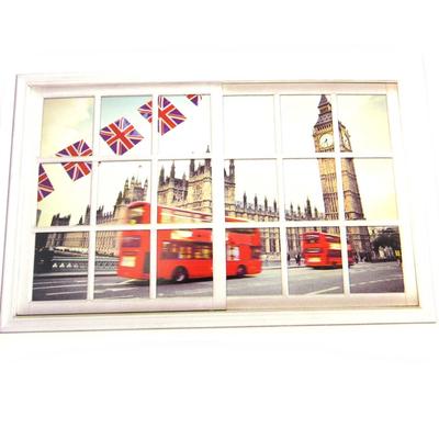 [M9120] - Trompe L'oeil Sticker 'So British' (50x70 Cm)