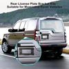Rear License Plate Bracket Holder For 2005- Land Rover LR4 LR3 LR2, 2010- Range Rover Evoque Velar Discovery Series License Plate Bumper Car Tag