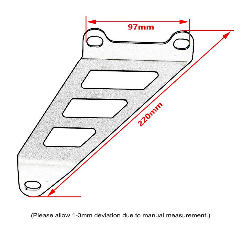 S1000RR Motorcycle Exhaust Pipe Hanger Muffler Support Bracket Holder Accessories For BMW S 1000RR S1000rr 2015 2016 2017 2018
