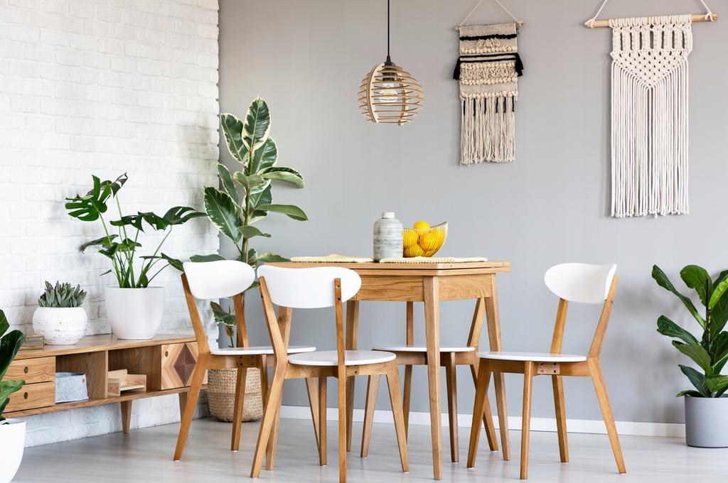 Hanging Lamp, Ceiling Chandelier, Wooden, Led Lampshade