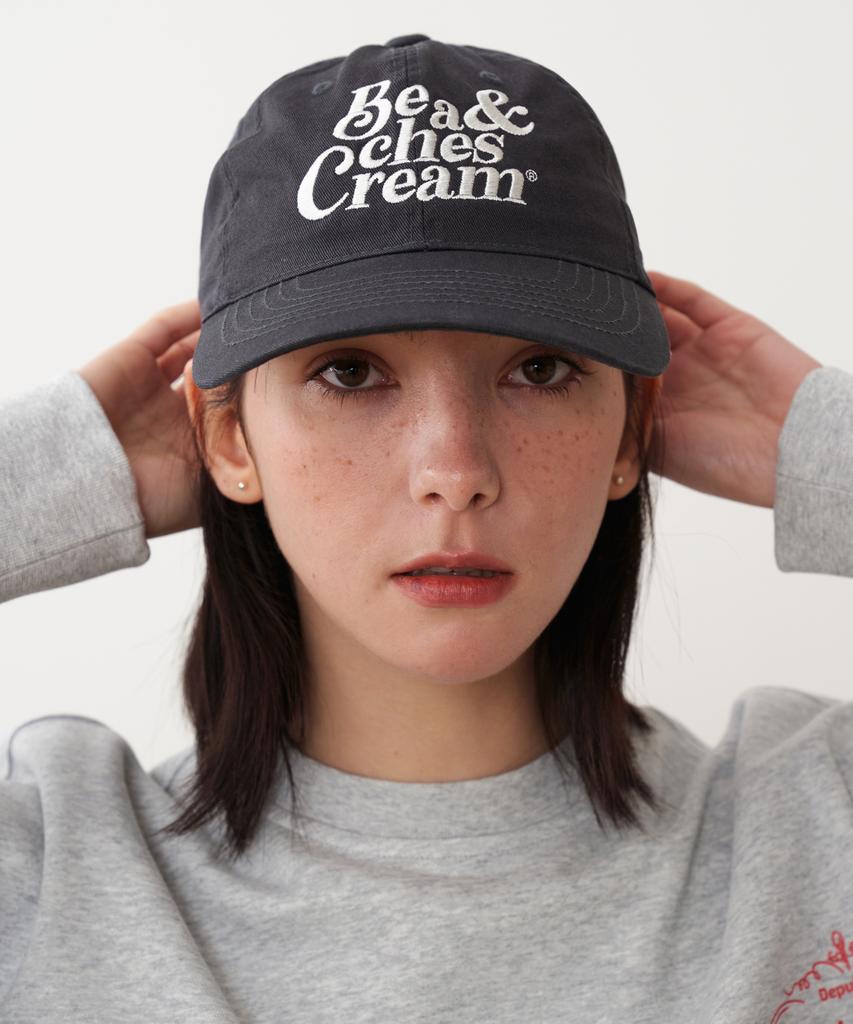 Bichiseuaenkeulim Original Logo Ball Cap-Charcoal