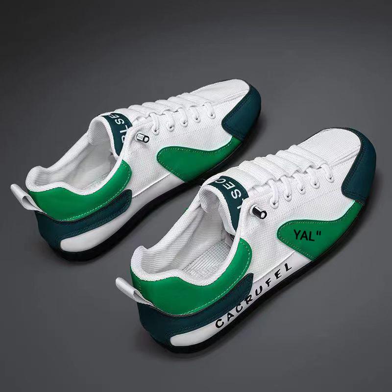 

Мужская обувь 2025 новая летняя сетчатая спортивная обувь на доске Forrest Gump для бега мужская повседневная белая обувь обувь на доске на одном педале 44