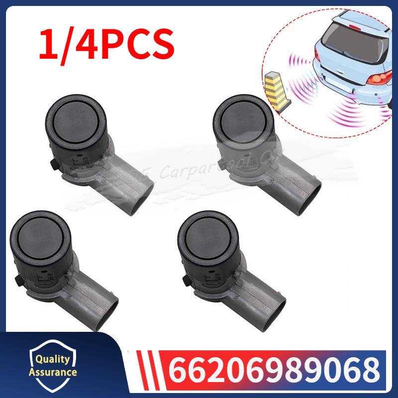 66206989068 For BMW E39 E53 E60 E61 E64 E65 E83 525i 530i 540i M5 X5 Z4 Mini R50 R52 R53 PDC Parking Sensor 1/4PCS