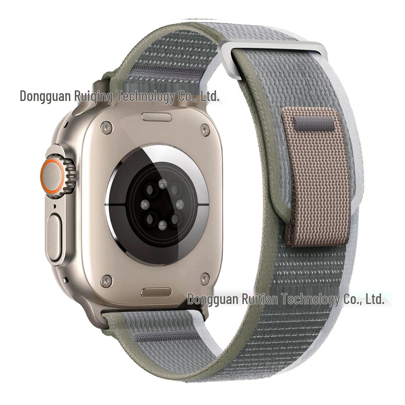 

Сверхпрочный нейлоновый плетеный ремешок-петля для Apple iWatch 3-9 поколений 38/40/41/42mm