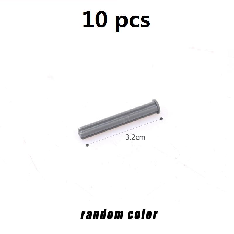 High-tech Parts 10PCS/lot MOC Cross Axles Building Blocks Accessories Compatible with Lego Parts 6587/24316/15462/3737/3706