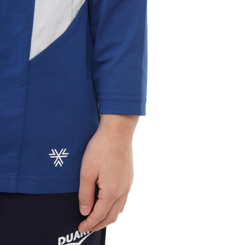 Umbro THE THIRD para Juniors y MCNV 140 Top de Calentamiento, Cortavientos, Absorbe el Sudor, Elástico, Media Cremallera, Niños,