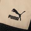 Puma Logo Vyšívaná Outdoorová Ležérna Športová Bunda na Zips Stojatý Golier Spájaná Fleecová Bunda Unisex Bunda Čierna 625525-01