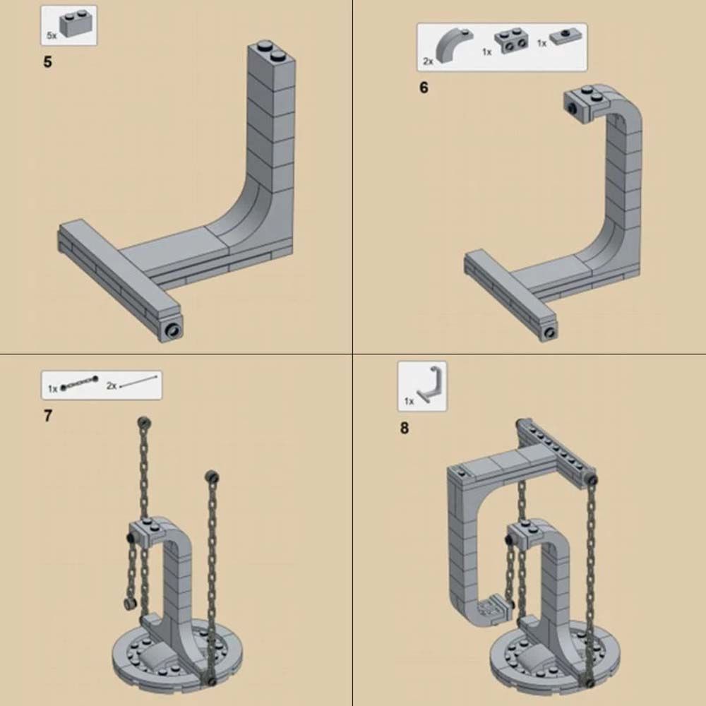 Dynamic Anti-Gravity Building Blocks DIY Bricks Toys Perpetual Motion Tensegrity Sculptures