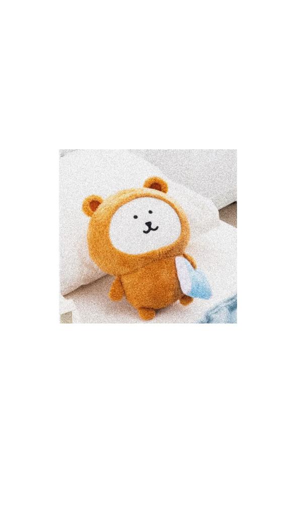Nagano Kuma Hibernation Big Plush Toy Nagano Kuma Mole Croquette 30cm Official Merchandise Approx. (Nagano Kuma)