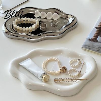 Desk Organizer Tray Modern Jewelry Dish Minimalist Key Vanity Holder