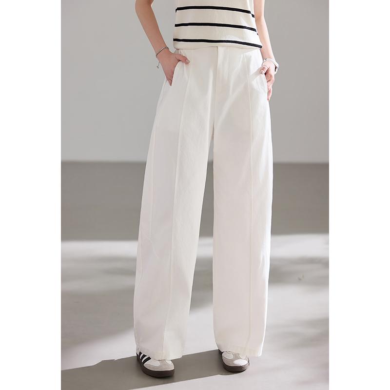 Lightweight Summer Collection: Women's Thin Breathable Wide Leg Pants with Relaxation