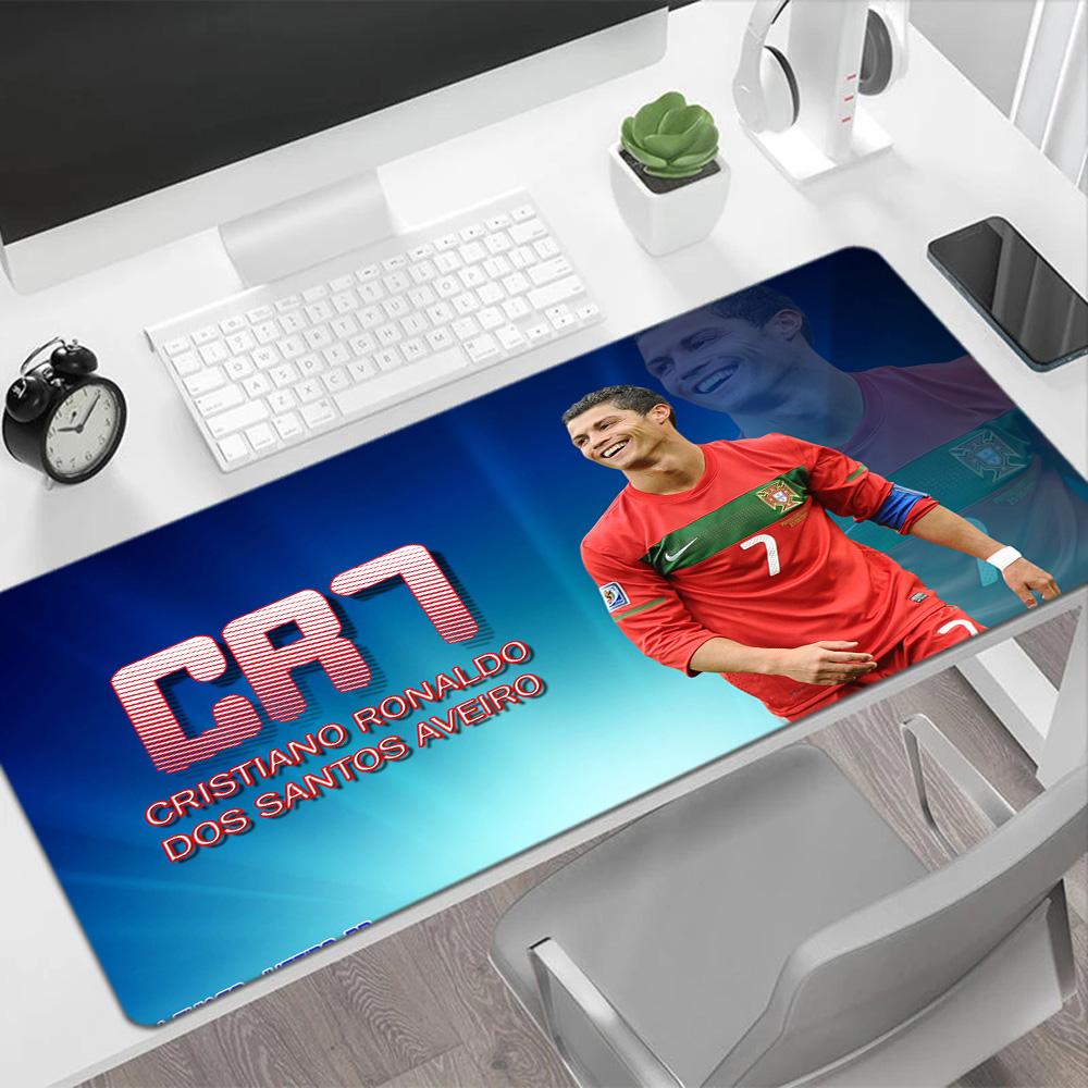 Footballer Ground Large Mouse Pad Gamer Mousepad Office Mouse Mats Non-Slip Rubber Bottom Gaming Accessories Ideal Gift for Gamers
