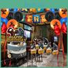 Kids Party Birthday Supplies Decor Balloon Cup Plate Banner Tableware