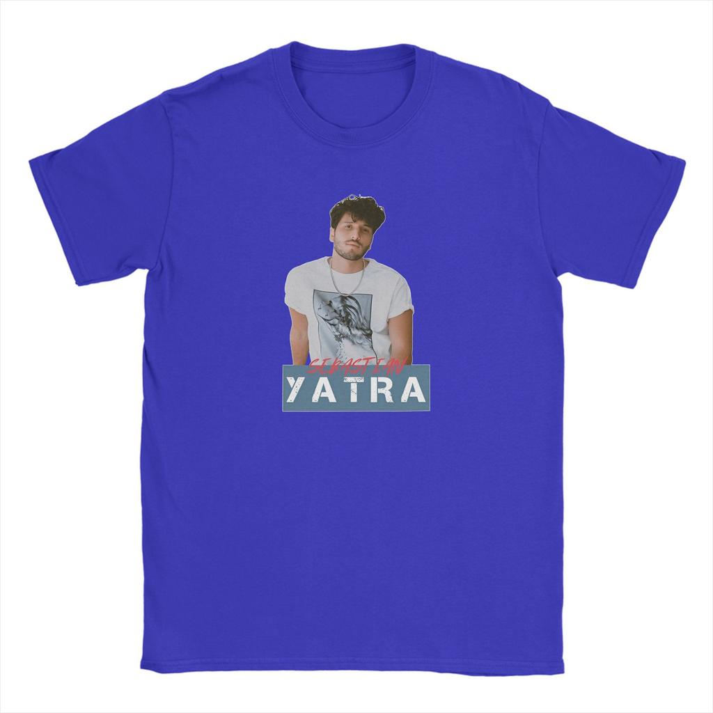 Men's T-Shirts Singer S-Sebastian Y-Yatra Casual Pure Cotton Tee Shirt Short Sleeve  T Shirts Round Collar Clothing Adult