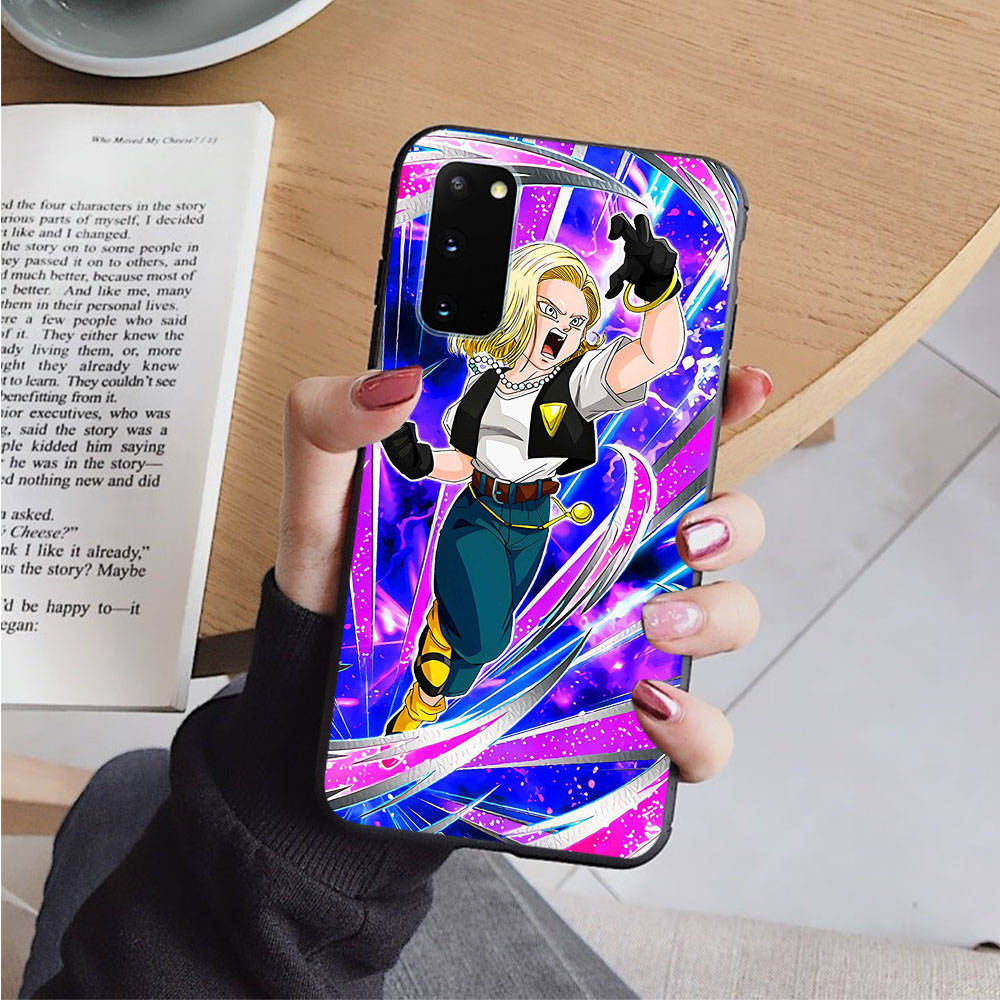 

AD64 Dragon Ball Android черный чехол для OPPO Reno 8 6 5 4 Pro Find X3 A17 A31 A38 A40 A53 A54 A55 A74 A76 A78 A77 A80 A94 A95 A96 Pro Sofe Cover OPPO Reno 6 Pro Plus ирис