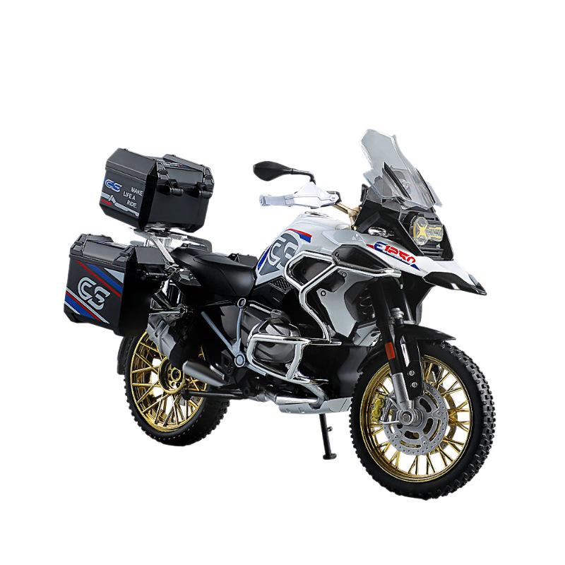 BMW R1250 GS Adventure 1:10 Die-Cast Simulation Motorcycle Model Toy