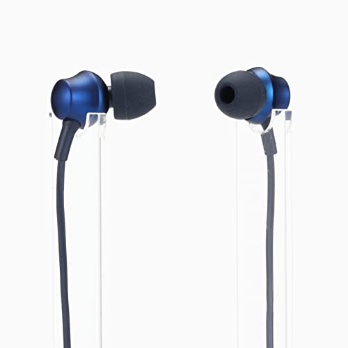 Panasonic In-Ear Earphones, Smartphone/iPhone Compatible, Blue, RP-TCM360-A