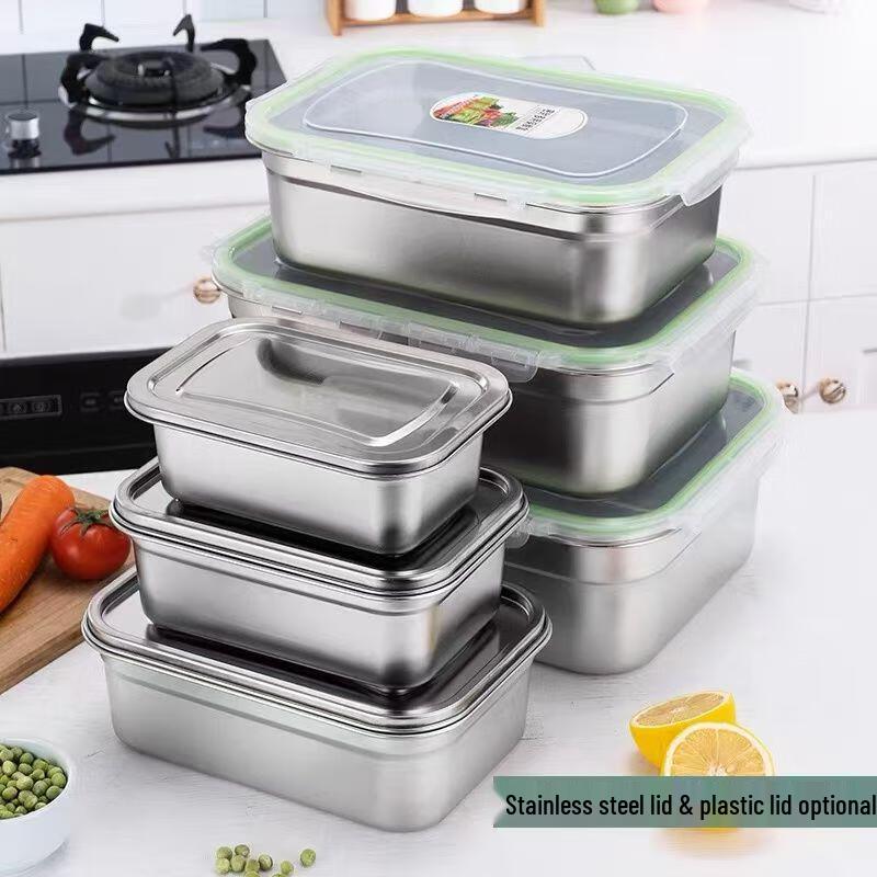 Xiyi 304 Stainless Steel Refrigerator Storage Box