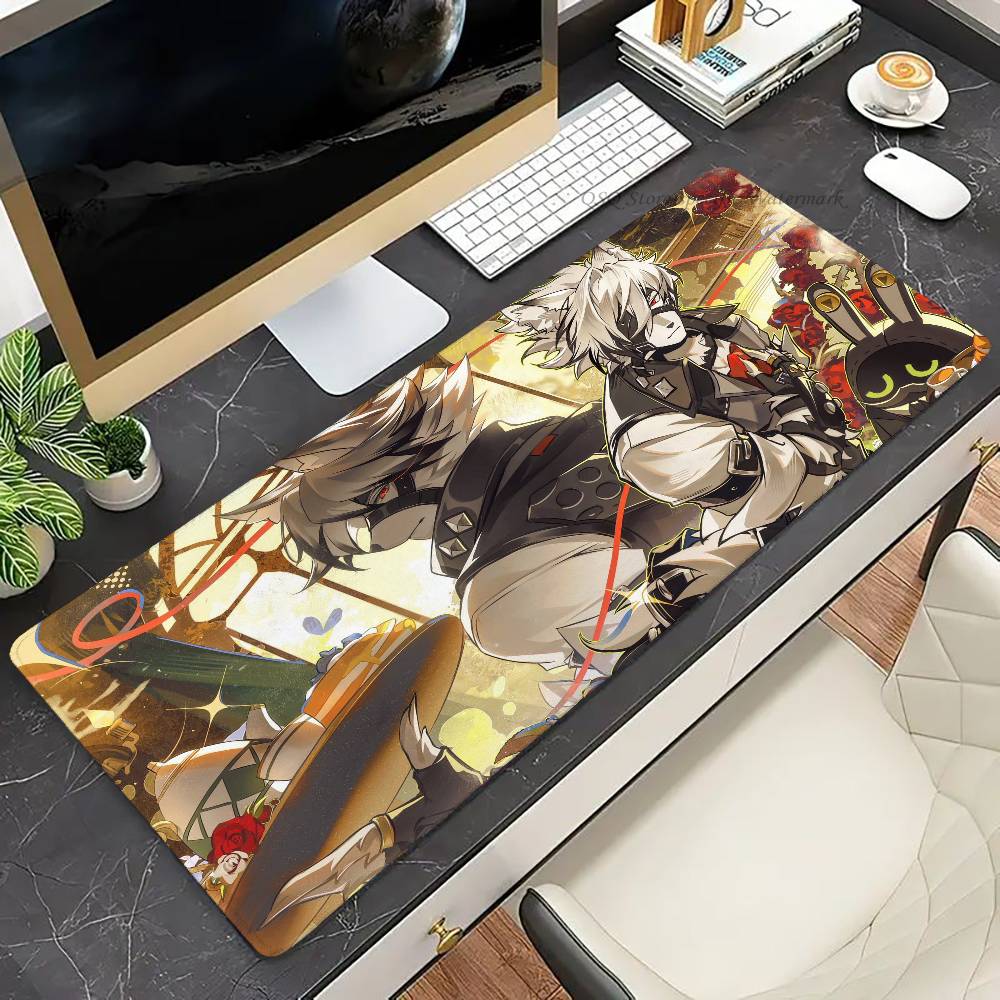 Von L-Lycaon Anime Zzz Game Mousepad Non-slip Suitable For Office Computers Laptops E-sports Game Desk Mats XXL Keyboard